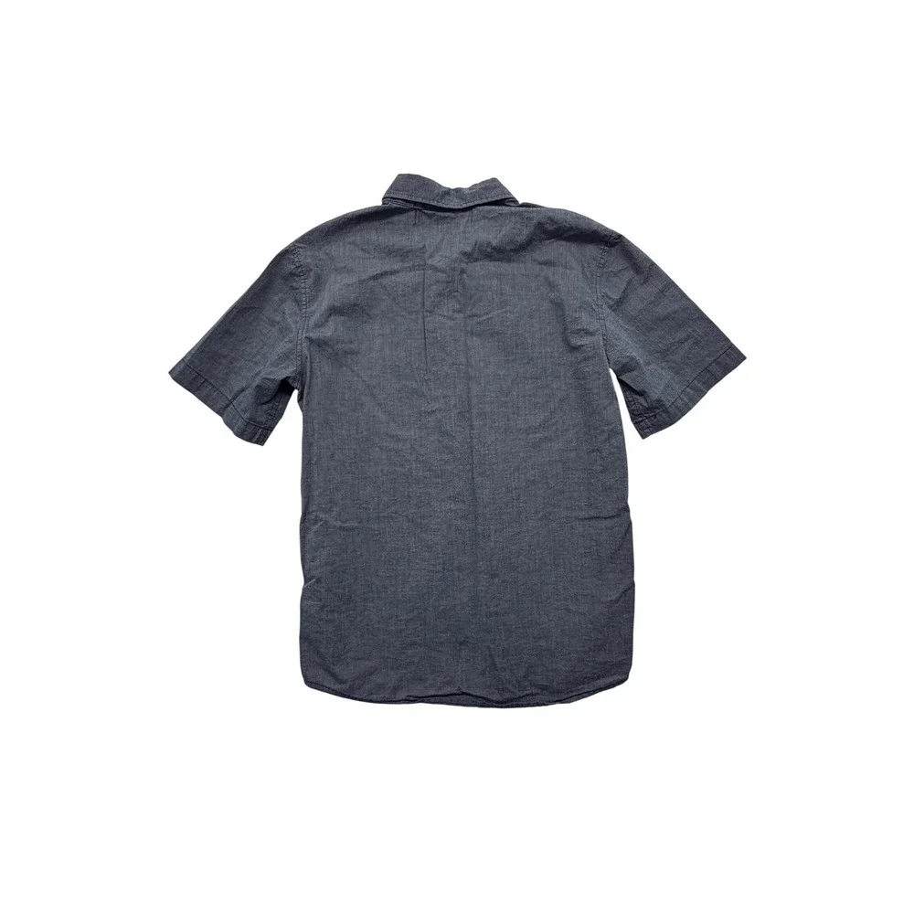 Old‎ Navy Boys XL 14-16 Blue Short Sleeve Button Down Shirt Classic